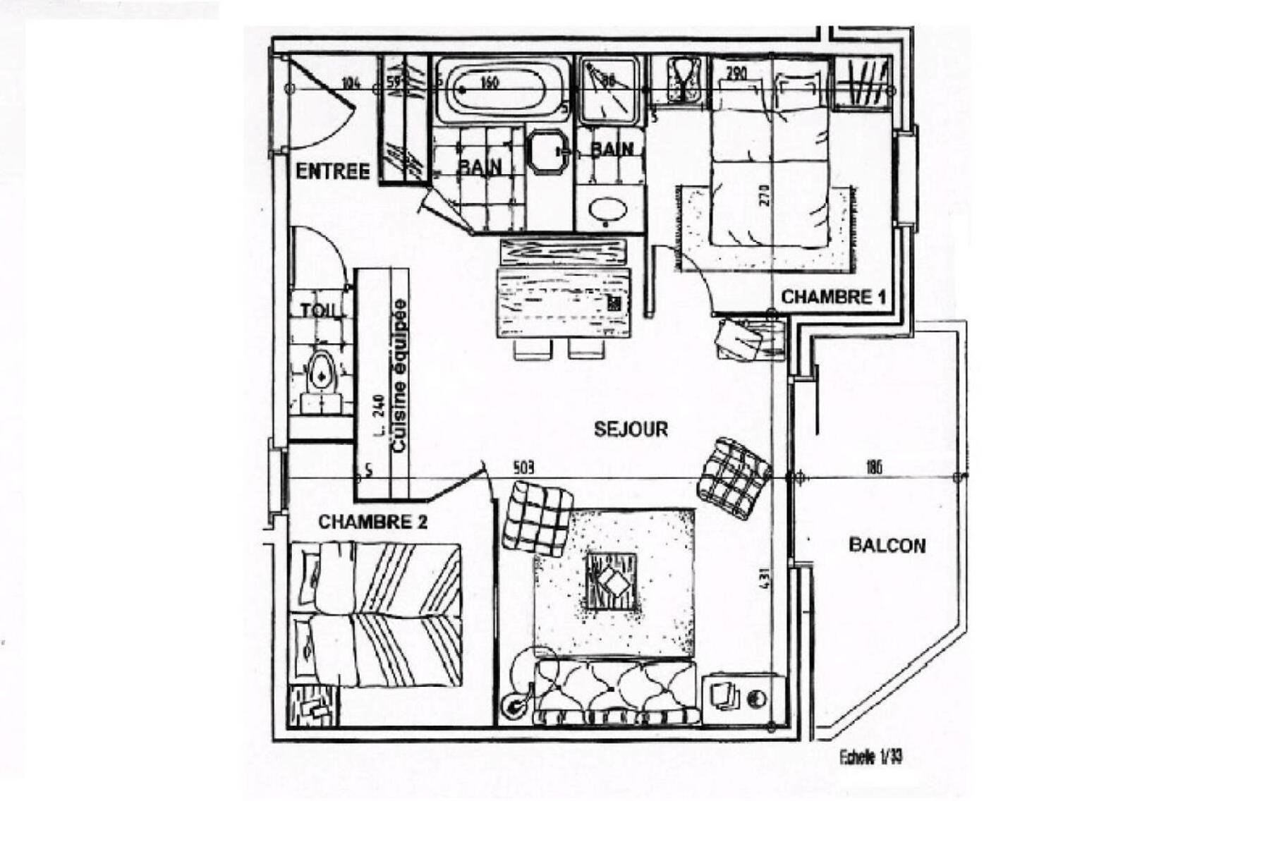 Residence Alpages De Reberty - Appartement Spacieux Et Lumineux - Proche Des Pistes - Balcon - Piscine Mae-0854 Сен-Мартен-де-Бельвиль Экстерьер фото